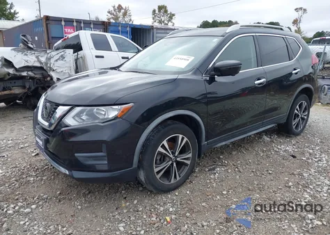 2020 Nissan Rogue Sv Intelligent Awd из США, поврежденный, VIN JN8AT2MV5LW123909